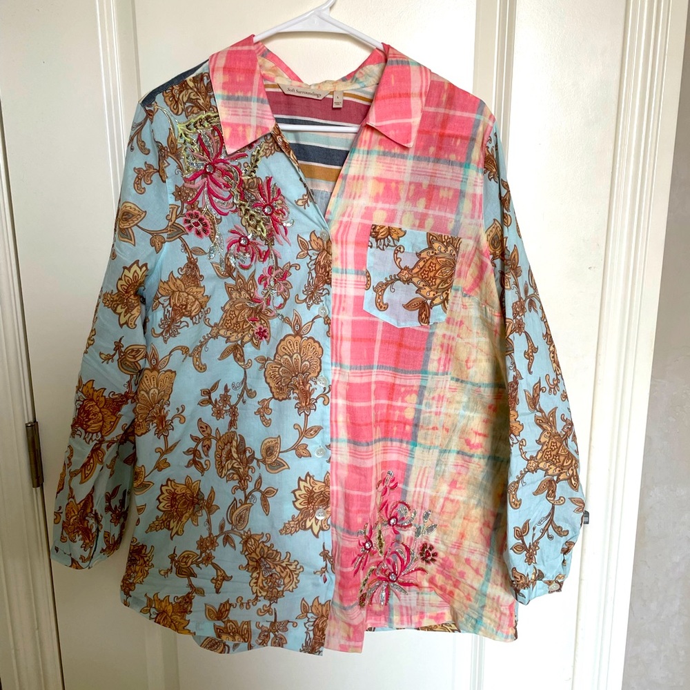 Soft Surroundings blouse